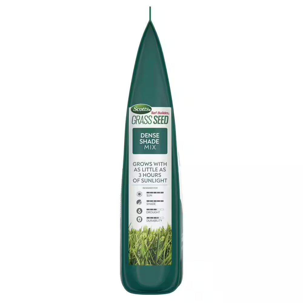 Turf Builder 5.6 Lbs. Grass Seed Dense Shade Mix with Fertilizer and Soil Improver Grows with Little Sunlight