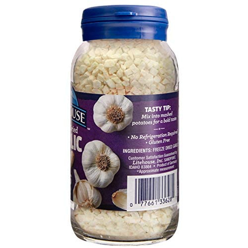 Freeze-Dried Herb Variety Gift Set, (Basil, Garlic, Oregano, Parsley, Red Onion, Thyme) - Substitute for Fresh Herbs, Organic Spice, Gluten-Free, Keto Friendly, Non-Gmo - 6-Pack