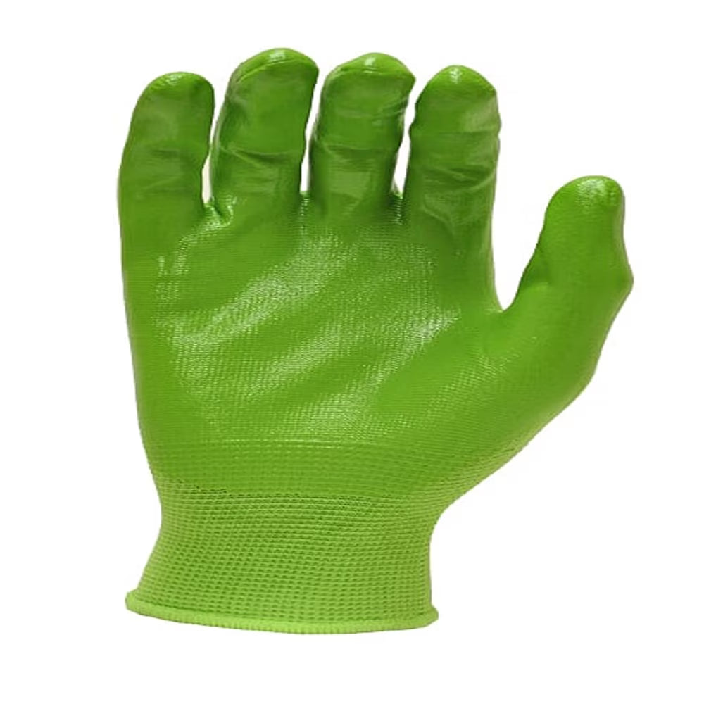 Women Micro-Foam Garden Gloves, Assorted Colors, 6 Pairs Large