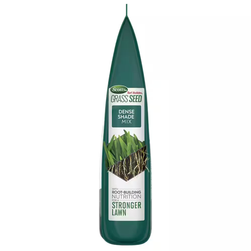 Turf Builder 5.6 Lbs. Grass Seed Dense Shade Mix with Fertilizer and Soil Improver Grows with Little Sunlight