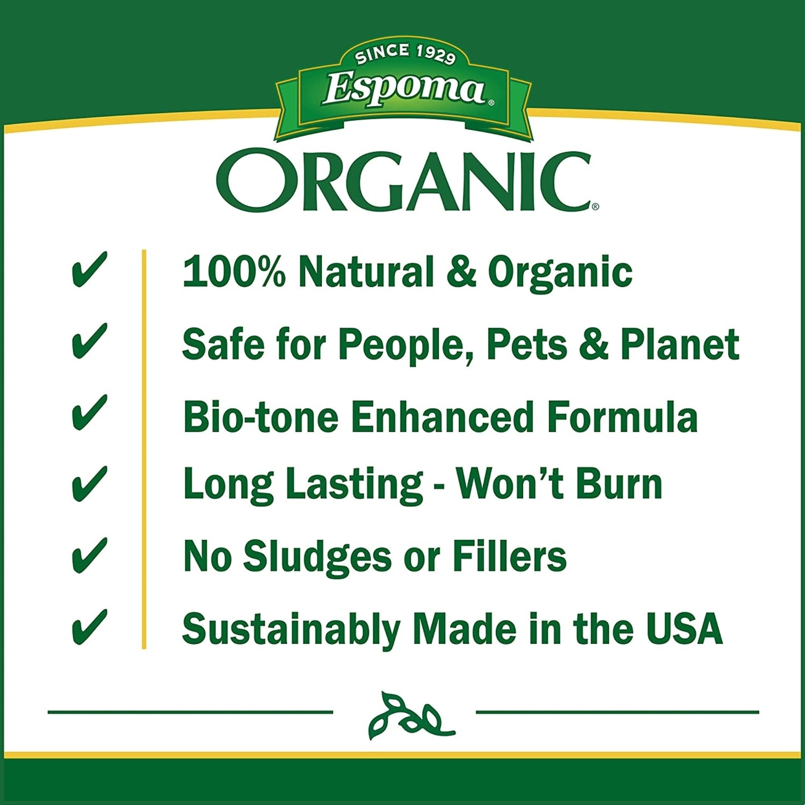 Espoma Organic Garden-Tone Herb and Vegetable Garden Food, 36Lb