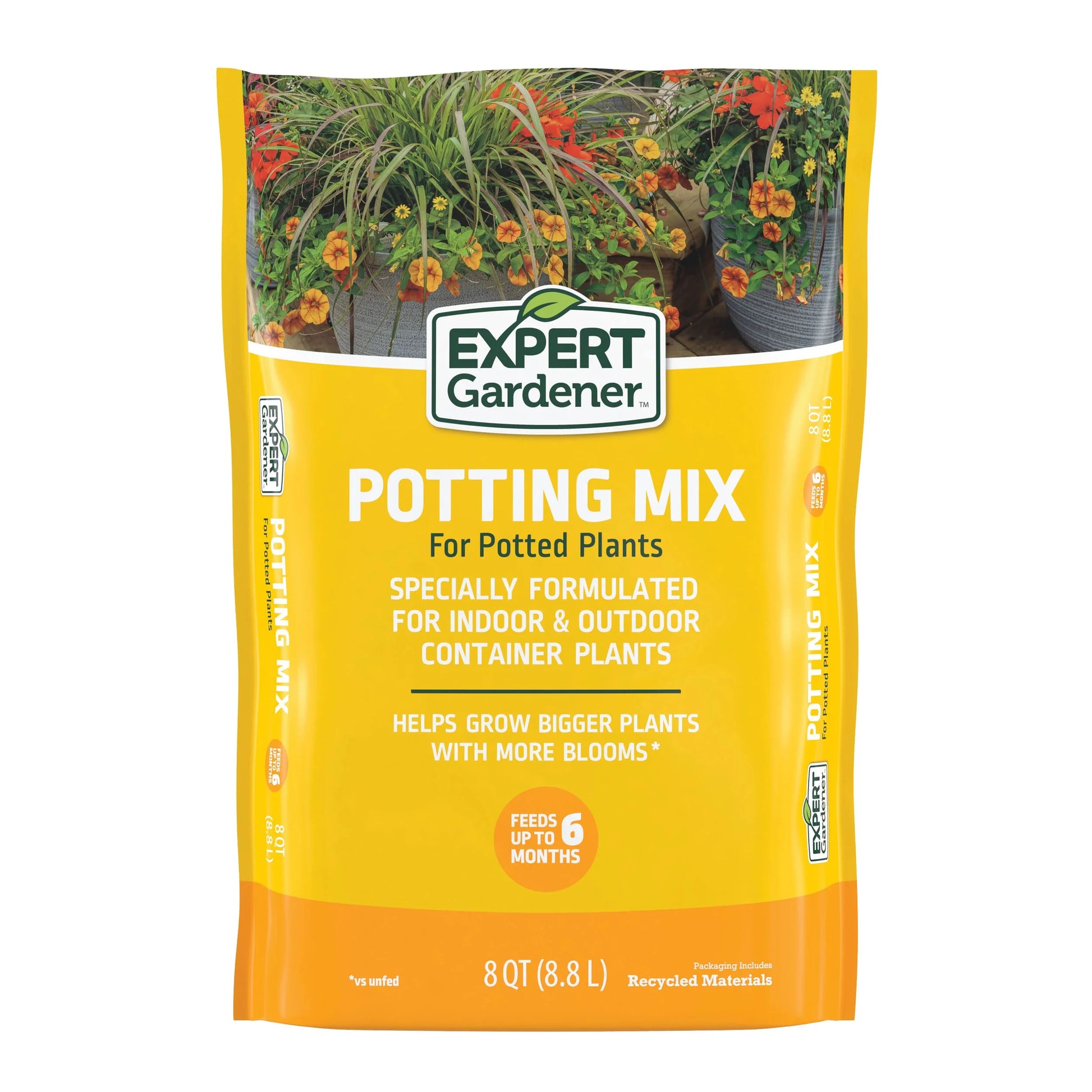Potting Mix for Potted Plants, 8 Qt.