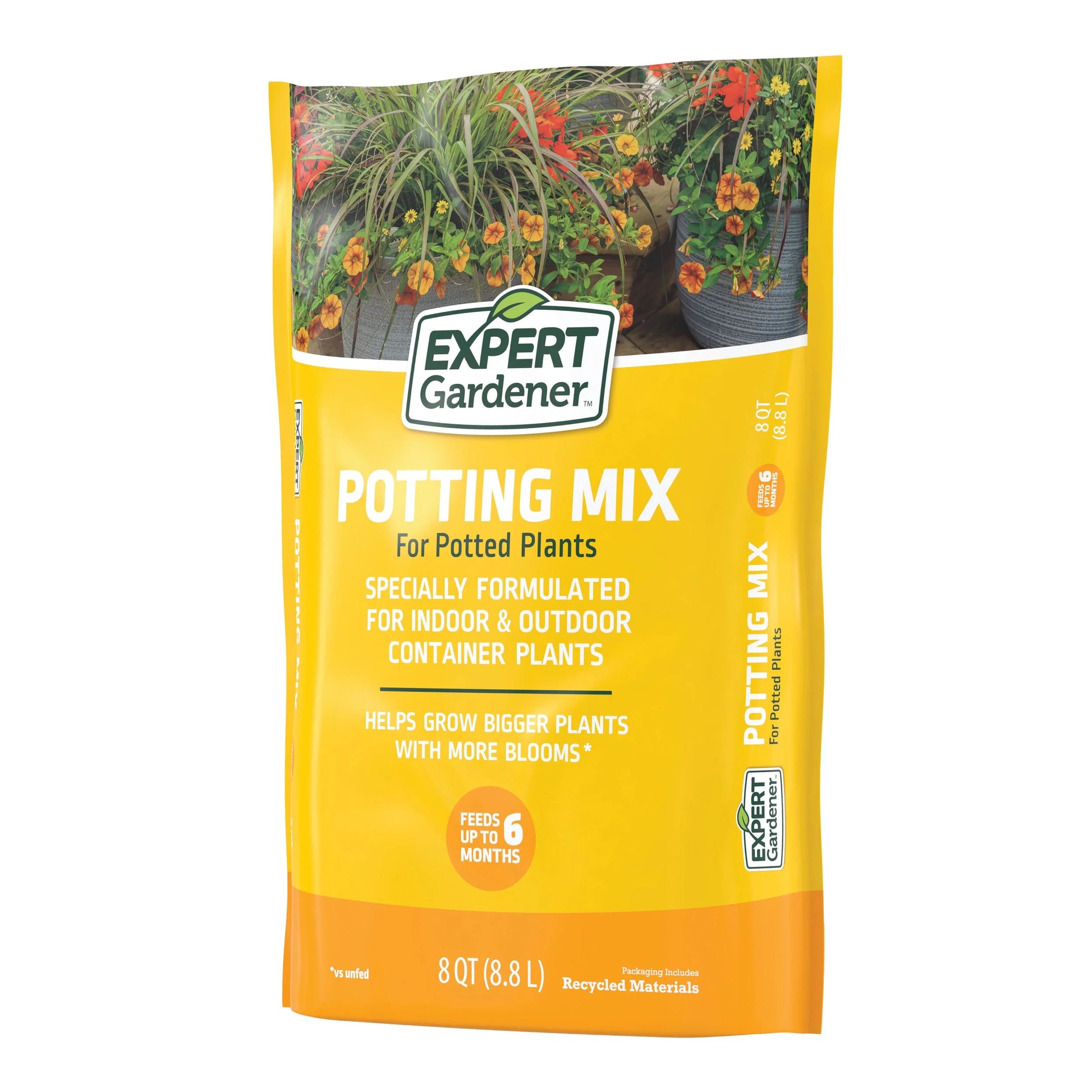 Potting Mix for Potted Plants, 8 Qt.