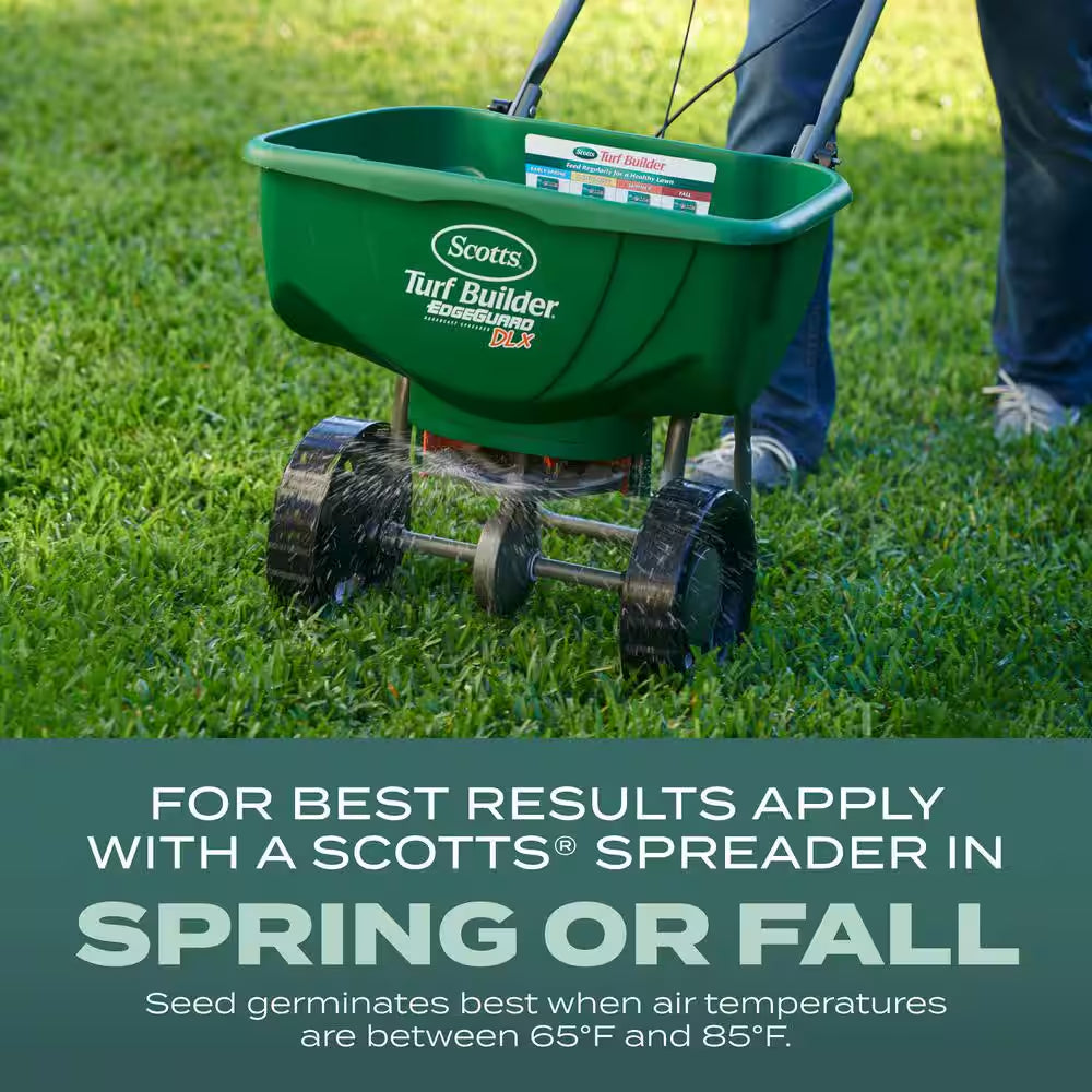 Turf Builder 5.6 Lbs. Grass Seed Dense Shade Mix with Fertilizer and Soil Improver Grows with Little Sunlight